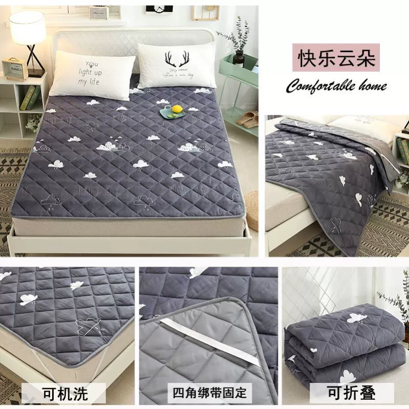 Có thể đựng nệm, nệm êm, thảm futon mỏng gia dụng, thảm trải sàn gấp gọn, thảm trải sàn 1,5m vào mùa hè - Nệm