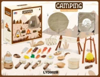 Маленькая напольная площадка+куча огня+фонарик 34 шт.