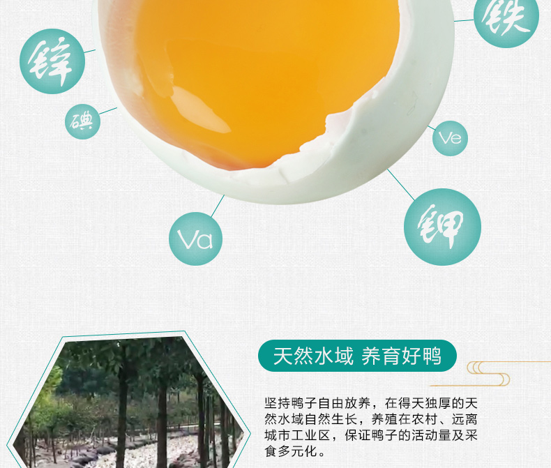 绚哥 农家青壳土鸭蛋 30枚 3.6斤 图6