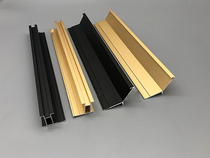Aluminum alloy decorative line paint-free panel Wall Wall closing bottom closing aluminum alloy corner closing line