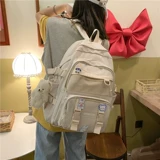 Вместительный и большой ранец, сумка через плечо, рюкзак, для средней школы, подходит для студента