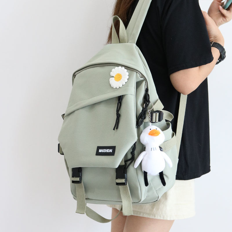 French special cabinet Cins Kuku ~ large capacity new wave satchel bag female shoulder bag first student Han version original sleeping double shoulder bag