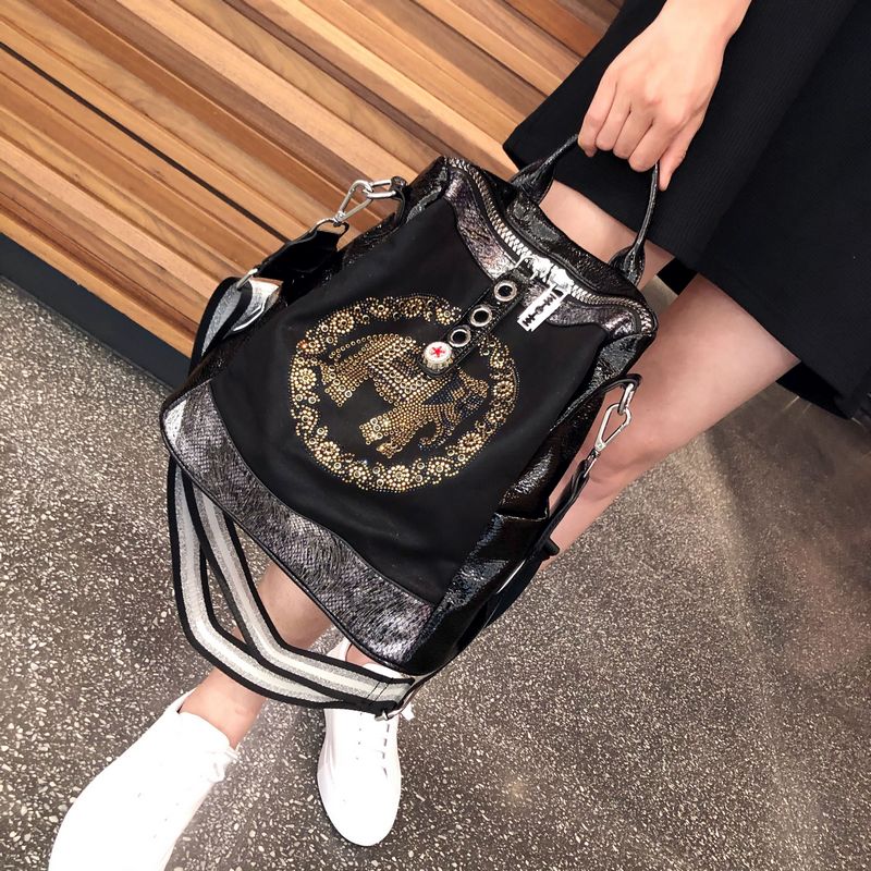 French counter Cins Kuku~2022 trendy back backpack women's large-capacity backpack high-end Western style bag