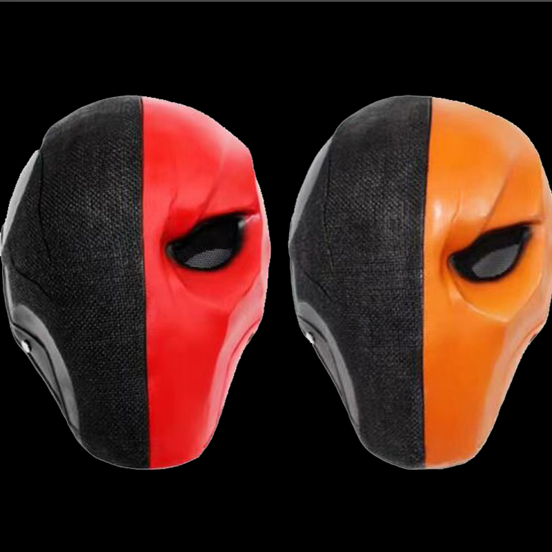 Blue Arrow man death knell mask full face Halloween cos dress up iron man anime handsome mask male superman headgear