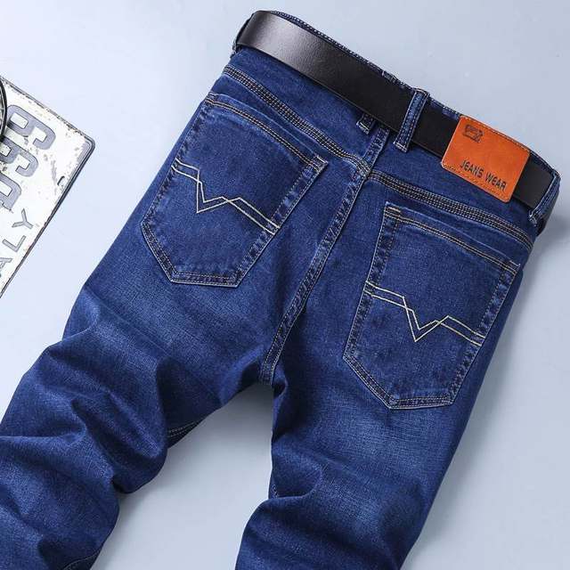 Jeans ຜູ້ຊາຍວ່າງ workwear elastic work welder auto repair ລາຄາຖືກ summer ກາງເກງຍາວສວມໃສ່ທົນທານຕໍ່ແຮງງານປະກັນໄພຜູ້ຊາຍ pants