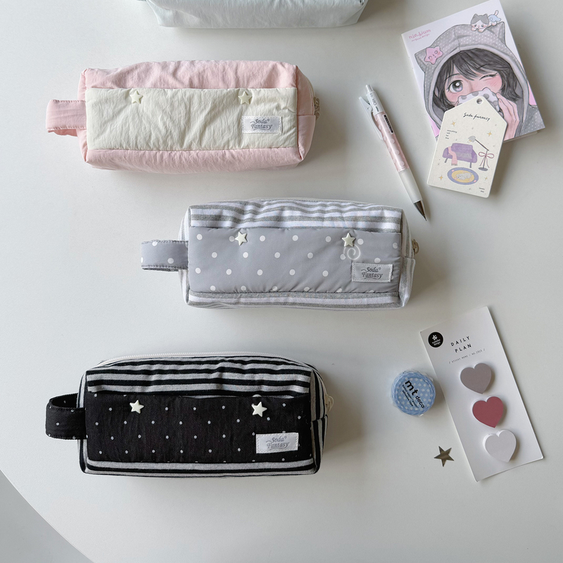 Sodafantasy Original Soft Mousse Pencil Case Large Capacity Stationery Bag Niche Design Portable Storage Bag Sodafantasy Original Soft Mousse Pencil Case Large Capacity Stationery Bag Niche Design Portable Storage Bag