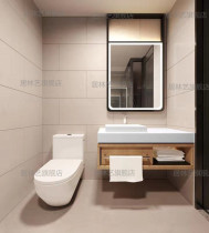 LED Smart bathroom mirror with light mirror simple modern rectangular wall mounted mirror bathroom mirror cosmetic mirror