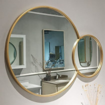 Creative combination mother mirror decorative mirror bathroom mirror vanity mirror porch mirror porch living room hotel bar wall decoration hanging mirror