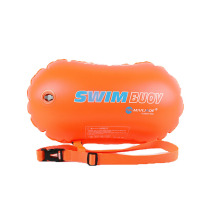 Double airbag swimming float floating air mouth easy to blow water safety equipment and fart floating bag outdoor portable inflatable balloon