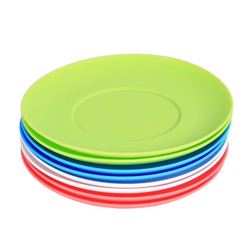 Plastic Plates, Round Colorful Small Plates, Cold Dish Platters, Dinner Plates, Round Flat Plates, Bone Plates, Snack Plates, Small Snack Plates