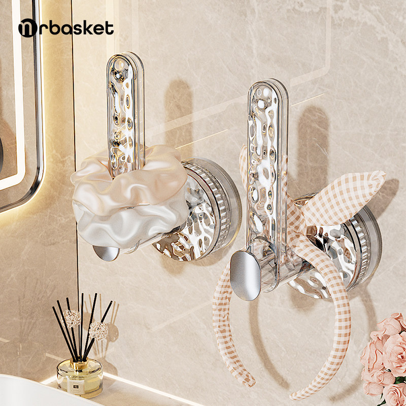 Suction Cup Headwear Hook Hair hairpin Hairpin Containing deity Perforated Powerful Viscose Hair hair clip Hair Clip Hair clip Hair Clip containing shelf-Taobao