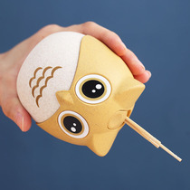 Cute bird toothpick box creative home cartoon hotel advertising custom logo personality Nordic style toothpick box