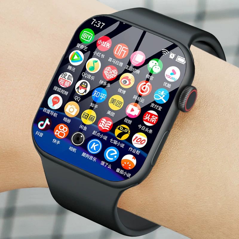 Flagship 5g Android Large-Screen Official Genuine Smart Phone Watch with Card Slot, Wifi Download, Full Network Compatibility, Specially Designed for Students in Middle and High School, Suitable for Teenagers, Children, Women, Men, and Adults