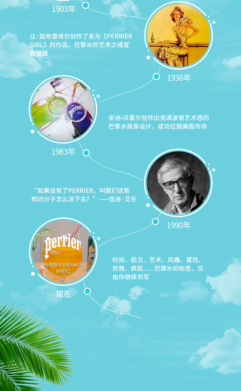 法国进口 巴黎水 Perrier 原味含气天然矿泉水 气泡水 330ml*24瓶 图9
