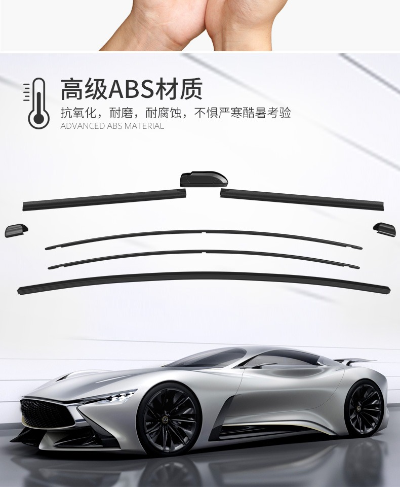 Áp dụng Toyota Corolla Wiper Bản gốc 12 Dải 11-10 Lưỡi gạt nước 2014 09 Mẫu cũ 08 - Gạt nước kiếng gạt nước rửa xe ô tô