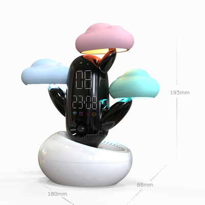 闹钟学生用静音床头夜光卡通儿童专用小电子创意个性懒人声音超大