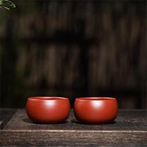 Purple clay pot teacup personal Yixing raw ore Dahongpao Guangsu small cup Kung Fu teapot tea ceremony accessories