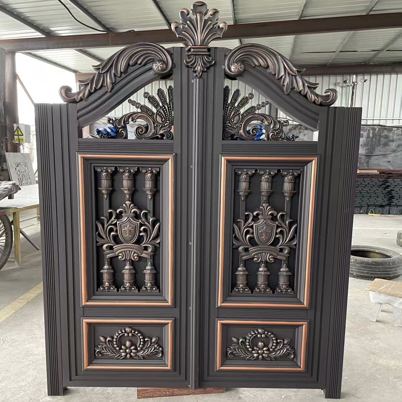 Garden Entrance Small Courtyard Double Door Courtyard Door Villa Door Aluminum Alloy Door