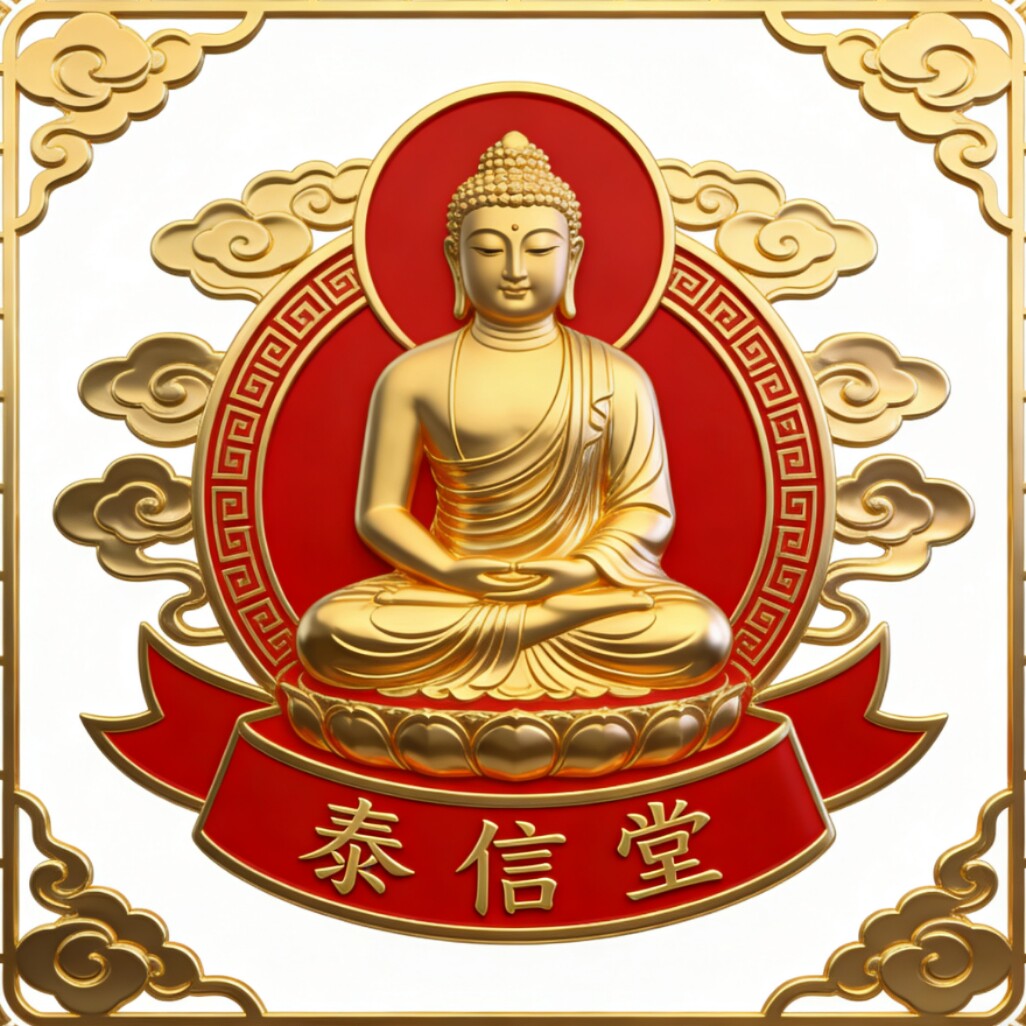 泰信堂专注佛牌22年的LOGO