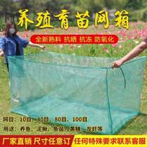 2021 new 10-item breeding cage mud loach yellow eel lobster mesh crab cage rearing fishing net box anti-escape net fish farming