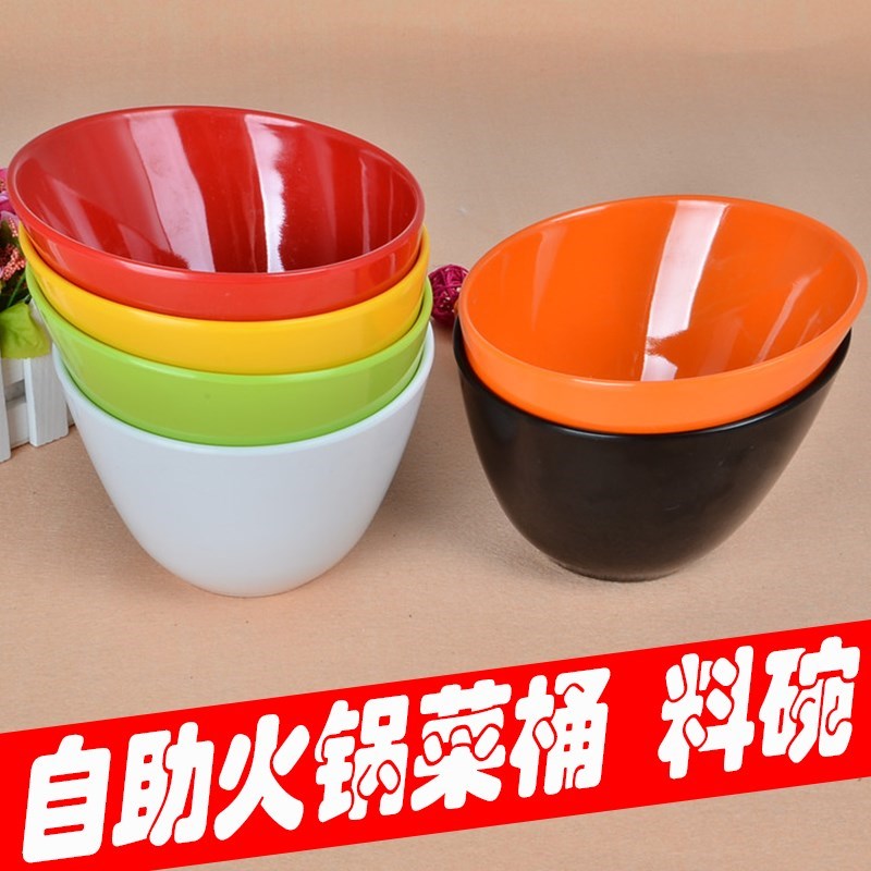 Hot pot dishes tile - like bevel melamine tableware vegetables vegetable ltd. Korean water jam VAT plastic ball