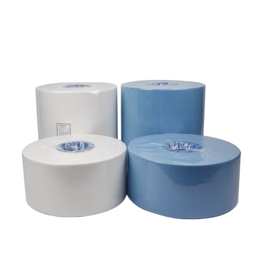 Пыль без бумажной промышленности Стирание бумаги, поглощение воды, поглощение масла большая лаборатория рулонной бумаги, использовать ткани, не связанные с неработающими, без очистки волос и протирания ткани