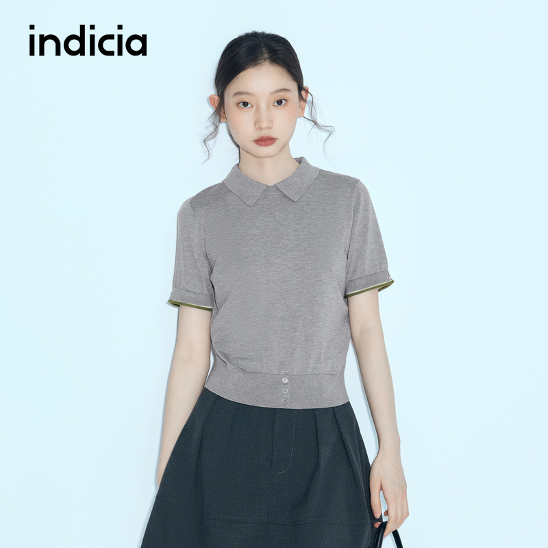Indicia Brand Same Style as in the Mall 2026 Summer New Women's Knitwear L2B6Zz125F