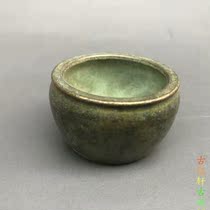 Ancient play miscellaneous collection retro made old brass incense stove small number of cylinder pendulum pieces dedicated to brass imitation bronze catharsis