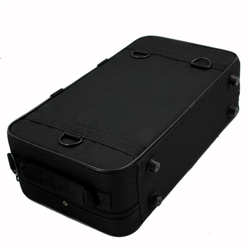 Черные профессиональные защитные музыкальные инструменты с аксессуарами, ткань оксфорд