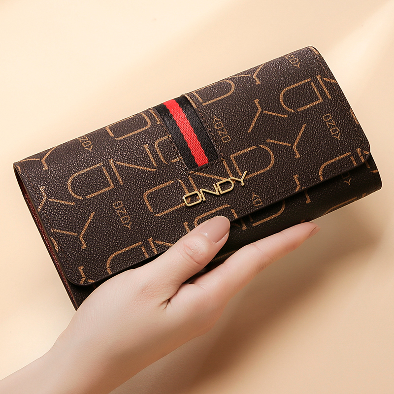 Women's Long Wallet, Simple and Versatile, Stylish 2026 New Model, Large Capacity Leather Wallet, Clutch Bag, Handbag