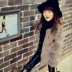 JKP new rex ​​thỏ lông thỏ trẻ em áo khoác lông cho nam và nữ em bé cộng với cotton thời trang trẻ em áo lông thú mùa đông - Áo khoác