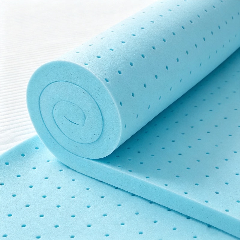 0-Pressure Memory Foam Perforated Mattress Pad, Thickened Breathable Gel Slow Rebound Thin Pad, Soft Cushion, Foldable 0-Pressure Memory Foam Perforated Mattress Pad, Thickened Breathable Gel Slow Rebound Thin Pad, Soft Cushion, Foldable