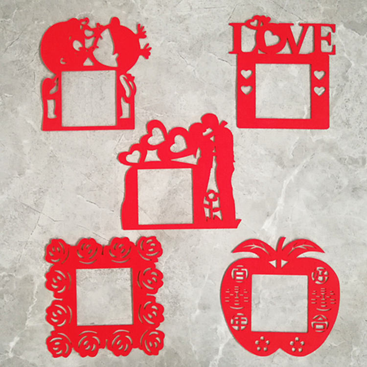 Wedding wedding supplies Switch stickers Creative personality Wedding living room wedding room decoration layout non-woven switch cover