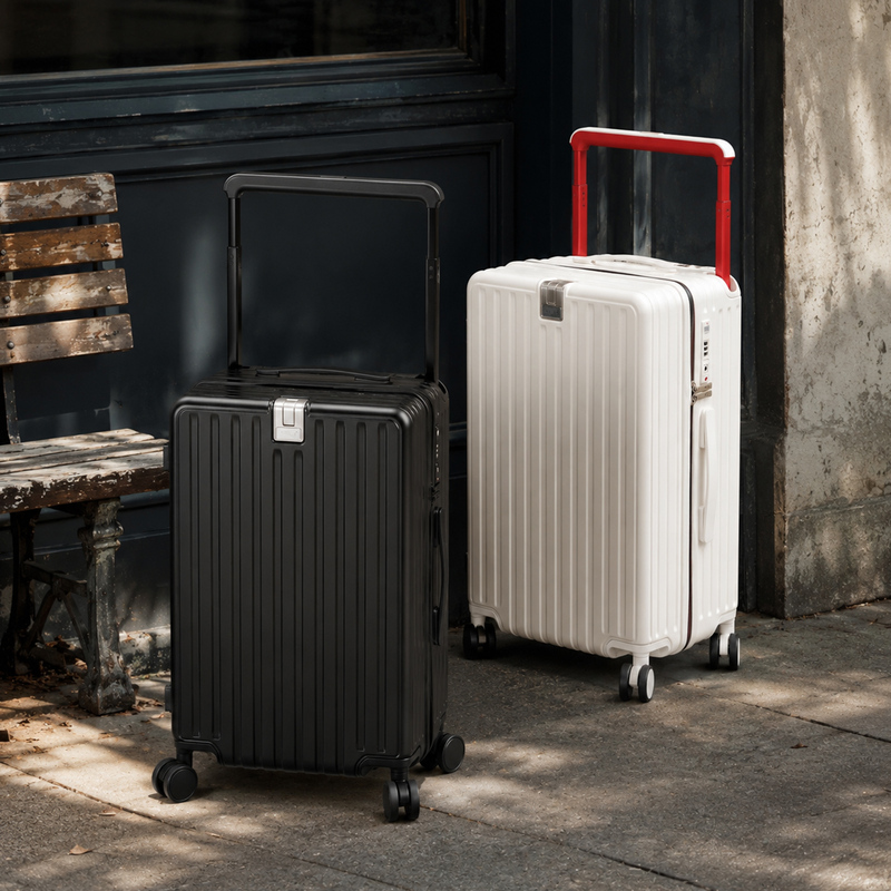 Export Wide-Handle Luggage Suitcase, Trendy Travel Suitcase, Scratch-Resistant, Replaceable Wheels, Combination Lock Suitcase, 20inch Carry-On Checked Luggage Export Wide-Handle Luggage Suitcase, Trendy Travel Suitcase, Scratch-Resistant, Replaceable Wheels, Combination Lock Suitcase, 20inch Carry-On Checked Luggage