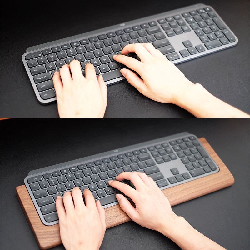 🌟解锁打字新姿势!胡桃木罗Mxkeys底座支架MX Mechanical Mini键盘手托掌托保护套包🔥-鼠标垫/贴/腕垫-淘宝好物网