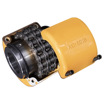 KC roller chain coupling GL double row sprocket with housing gear 5018 high torque connector 6018