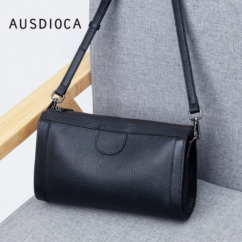 Модная универсальная кожаная сумка на одно плечо для матери, сумка через плечо, из натуральной кожи, воловья кожа