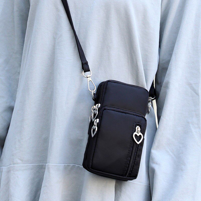 2021 Summer handheld mobile phone Pack woman Single shoulder Skew Satchel Mini Arm Bag Packing Bag Hanging Neck Wrist Zero Wallet