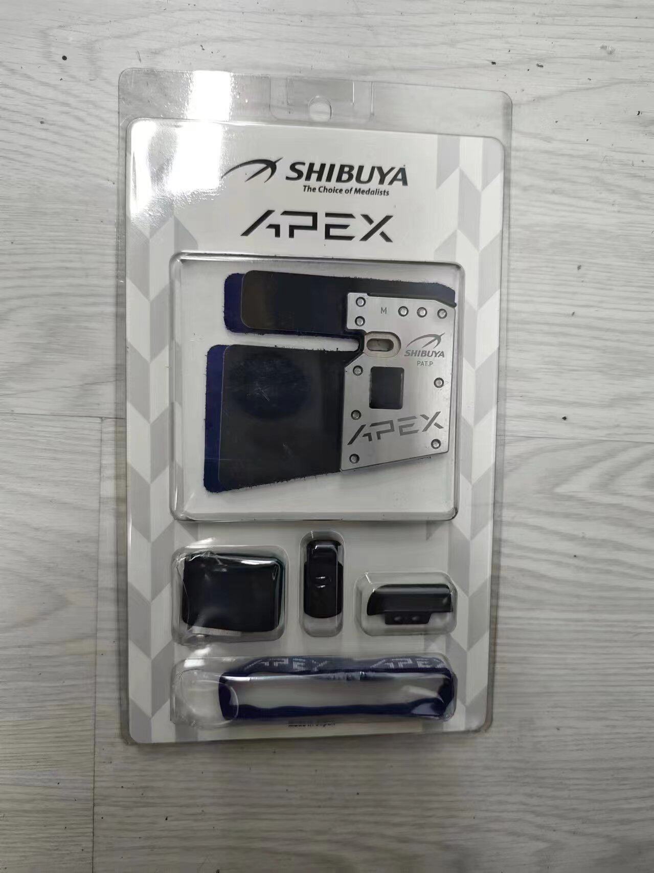 Боу 涩谷shibuya 最新款重金属版反曲弓护指apex heavy finger tab