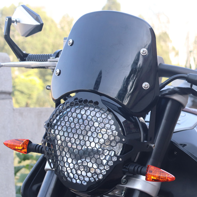 Suitable for aprilia motorcycle accessories Apulia CR150 aluminum alloy rearview mirror reversing retro small baffle