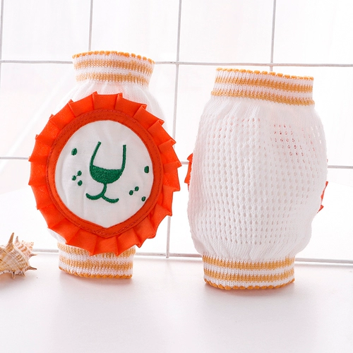 Детские тонкие летние защитные наколенники для раннего возраста, защита при падении, увеличенная толщина