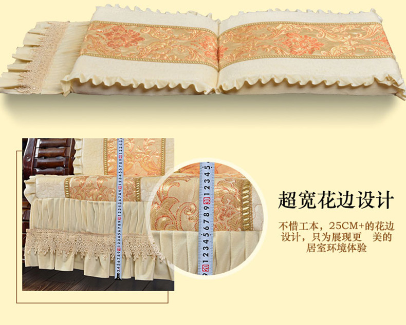 Đệm sofa gỗ rắn với tựa lưng gỗ ba mảnh liên kết mùa xuân và mùa thu ghế dày kết hợp đặt ghế sofa gỗ - Ghế đệm / đệm Sofa ghế nệm ngồi bệt