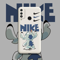 Small monster Huawei Honor play4tpro mobile phone shell liquid silicone anti-fall play4t softshell full package lens men and women new suitable for lovers personality creative ins cartoon tennis red tides