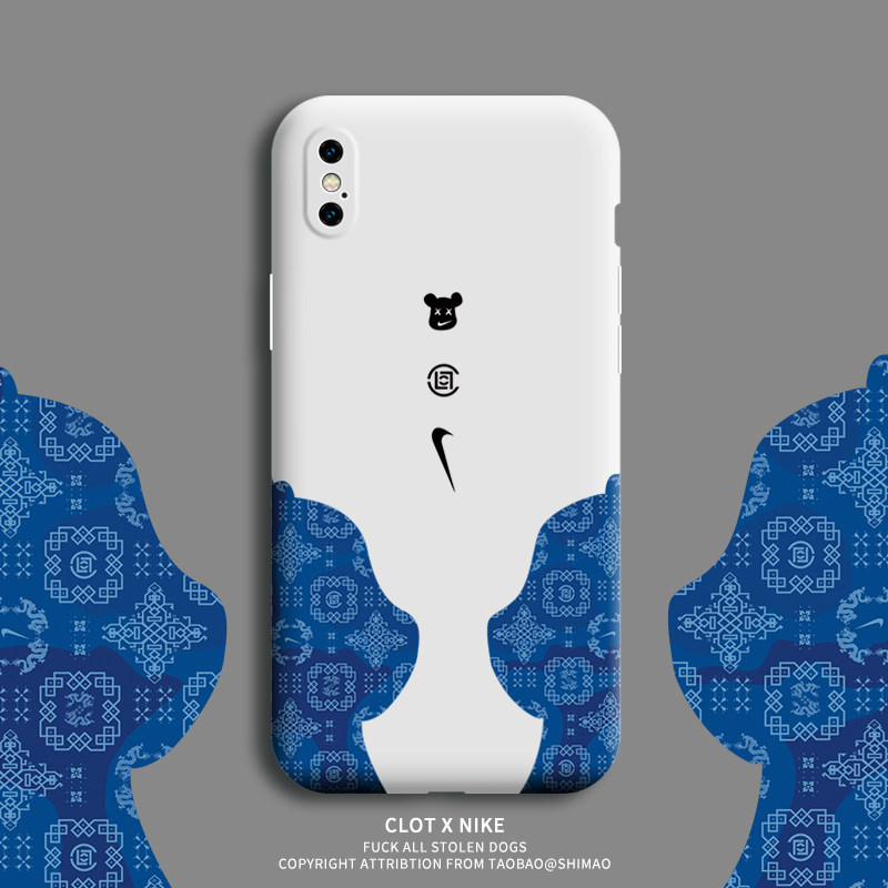 Apple X Mobile Phone Protection Shell Boomer Personality Creative Iphonexs Liquid Silicone Softshell Anti-Fall Xsmax Shell Full Package Lens Men Apple Xr Protective Sleeves of Superfire Net Red Women's new application