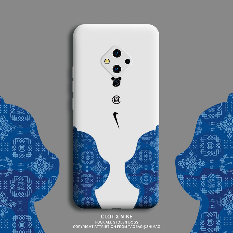 vivos5 Mobile Phone Protection Shell Boomer Personality Creative Liquid Silicone Anti-Fall Vivo Full Bag Lens Men s5 Protective sleeves ins Superfire net Red women's new minimalist Ultra-slim limited edition suitable for