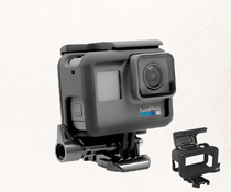 Motion camera for gopro5 6 7 black version anti - fall protection shell side open standard plastic border