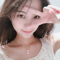 (Original Design) 18K Gold Pearl Pendant Qianjia Design Cute Kitten Pendant Pearl Comes with a Smile