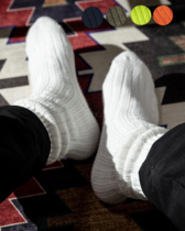 COSMOS male and female lovers pure cotton coarse needlework coarse wire socks Daily Miscellaneous Port Wind Yu Wenle With the Tooling Pile Socks