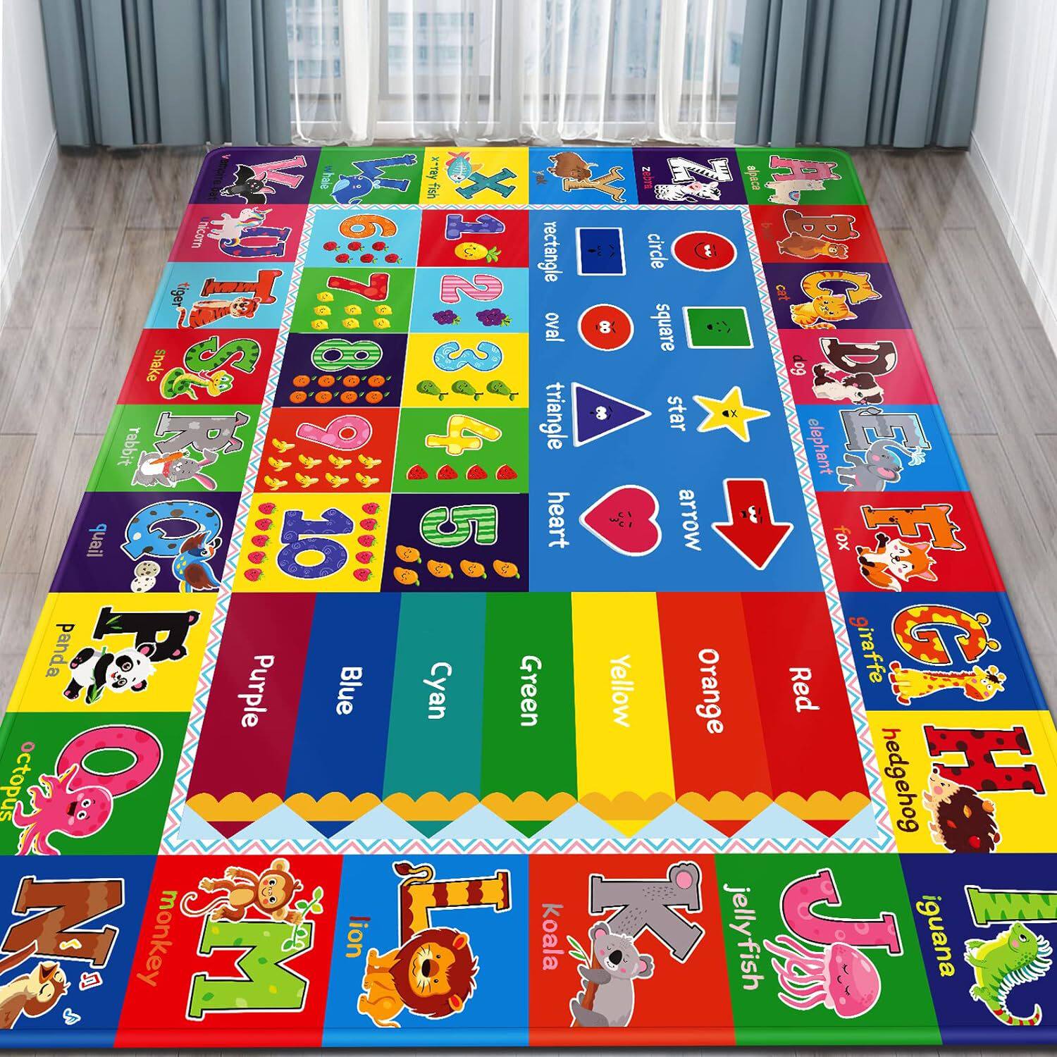 A must-have for 25 years! number and letter cartoon carpet｜best-selling ...