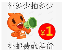 One yuan to make up the price difference to make up the price difference for a one-dollar replacement link.